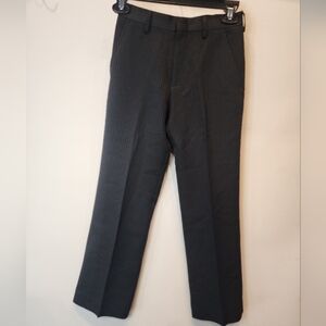 Boy's Black Dress‎ Pants Pin Stripe Size 8